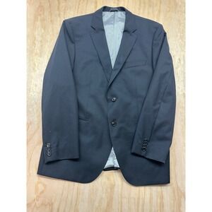 Hugo Boss The James2 black lined Virgin Wool Blazer Suit Jacket Mens 42S 5021102